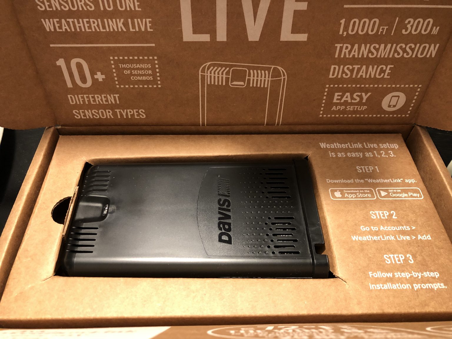 WeatherLink Live, local API and barometer – meteodrenthe.nl